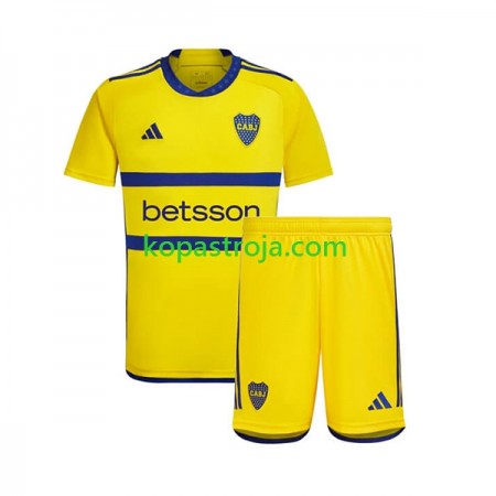 Billiga Fotbollströjor CA Boca Juniors Barn Borta tröja 2023/24 Kortärmad